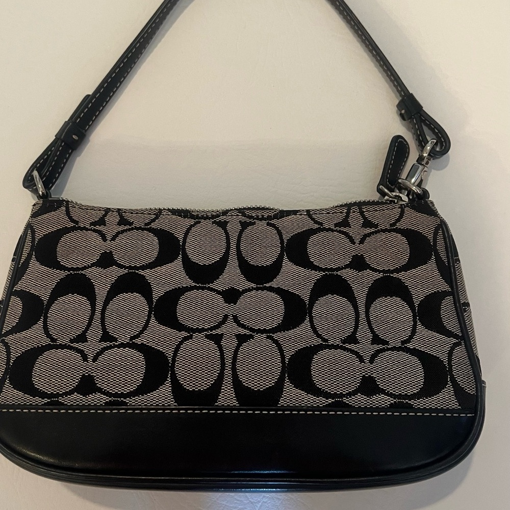 Classic Coach Signature Demi Mini Monogram Hand Bag